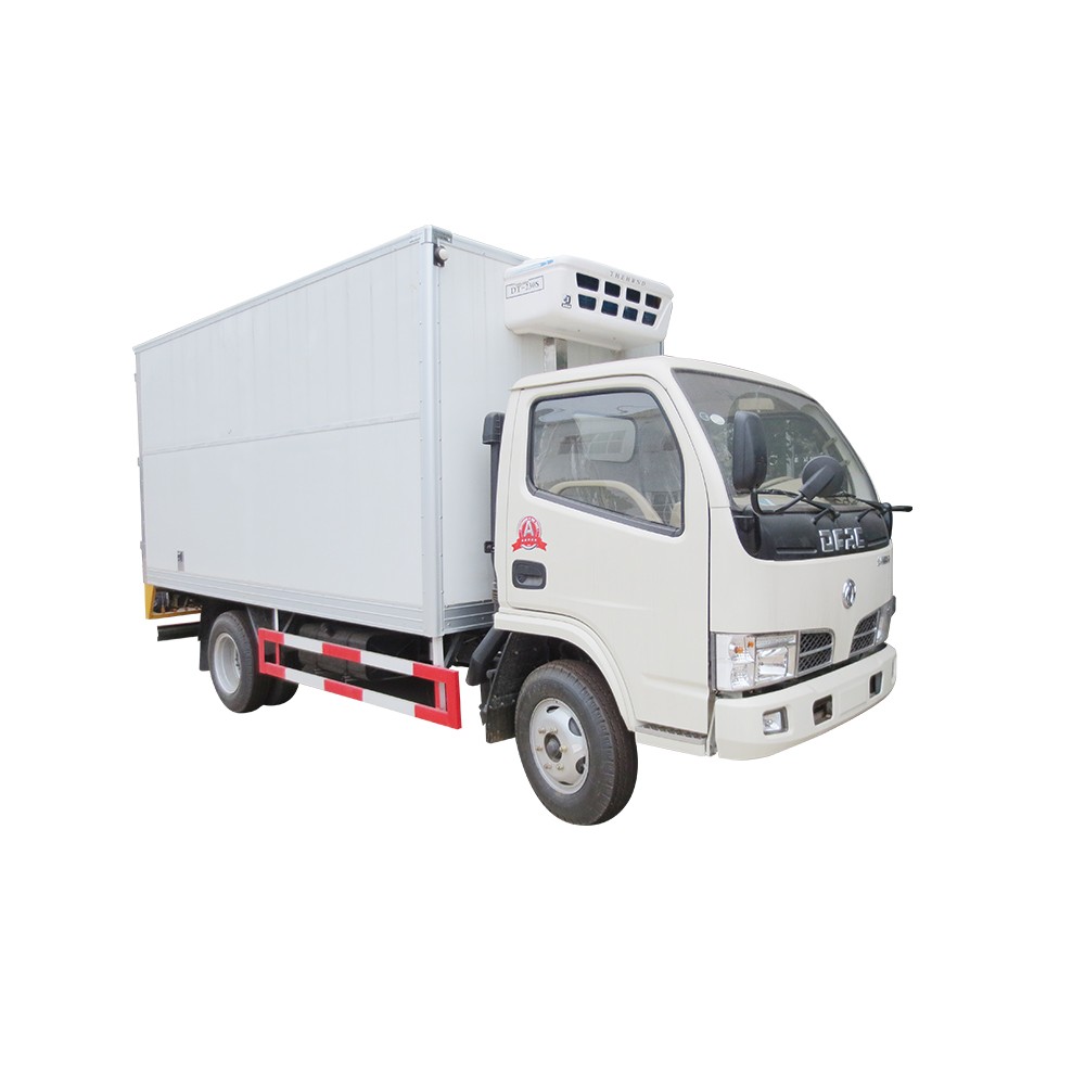 Dongfeng รถบรรทุกตู้แช่ 6 ล้อ