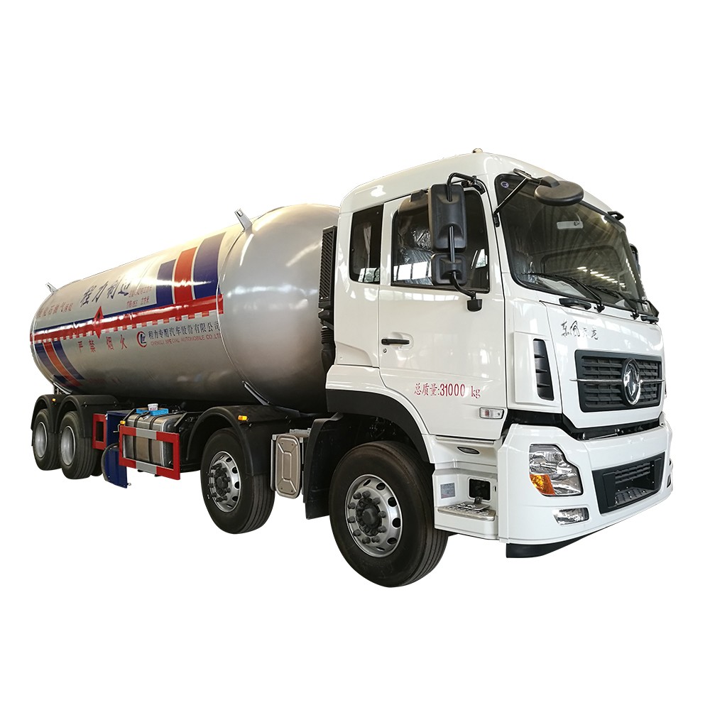 8 * 4 35 Cbm Lpg รถบรรทุกขนส่ง