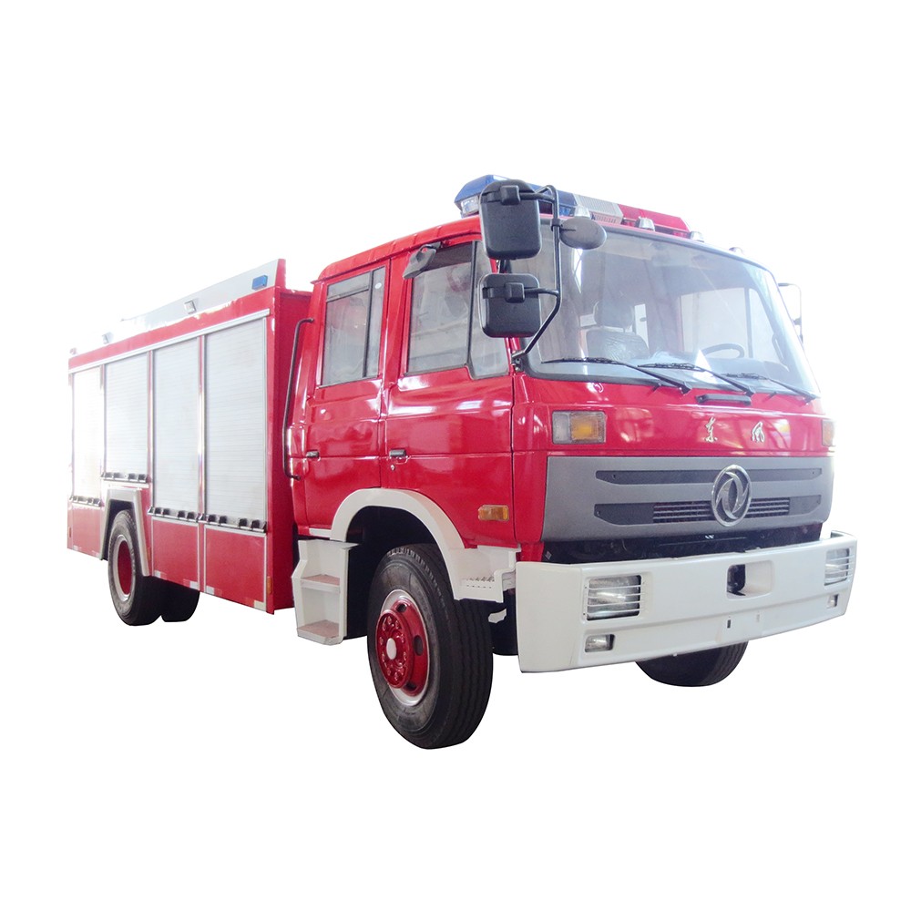 Dongfeng 6 Cbm รถบรรทุกน้ำดับเพลิง